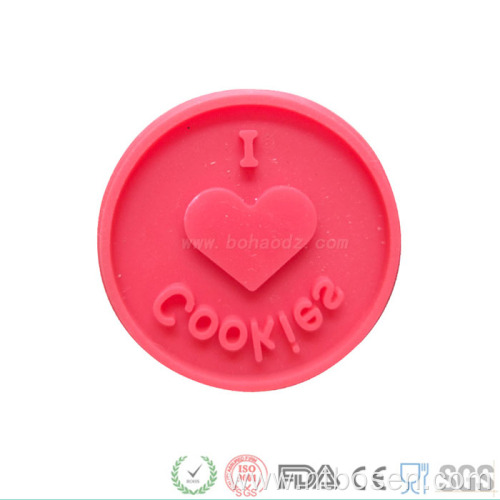 Food Grade Cookie Mummy'S Bakery Cookie Silicone Rubber Stampers